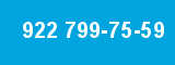 922 799-75-59